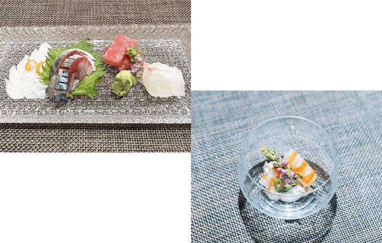 季節の旬を愉しむ多彩な料理